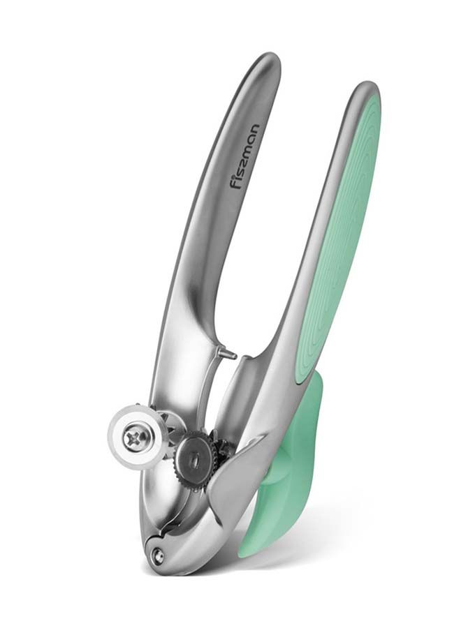 Luminica With Zinc Alloy Manual Tin Can Opener Handheld With Secure Grips Mint Green