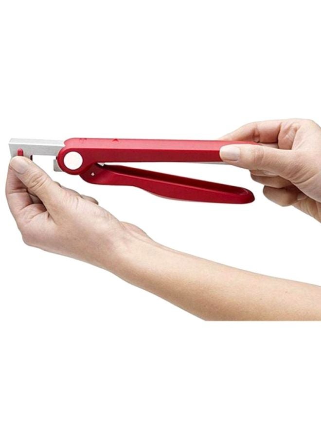 Ajar Jar Opener Red/Silver 9.37x0.94x3.74inch