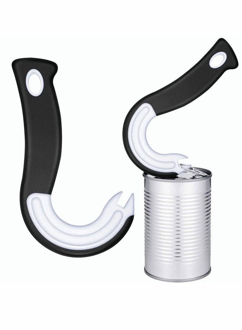 Easy Open Ring Pull Can Opener Grip Ring-Pull Helper for Tab Cans Tins Bottles 4 Pieces