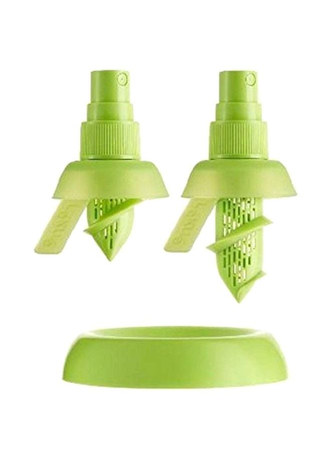 2-Piece Juicer Spray Set Green