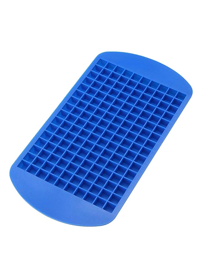 160 Square  Ice Cube  Mould Blue 24x12x1centimeter