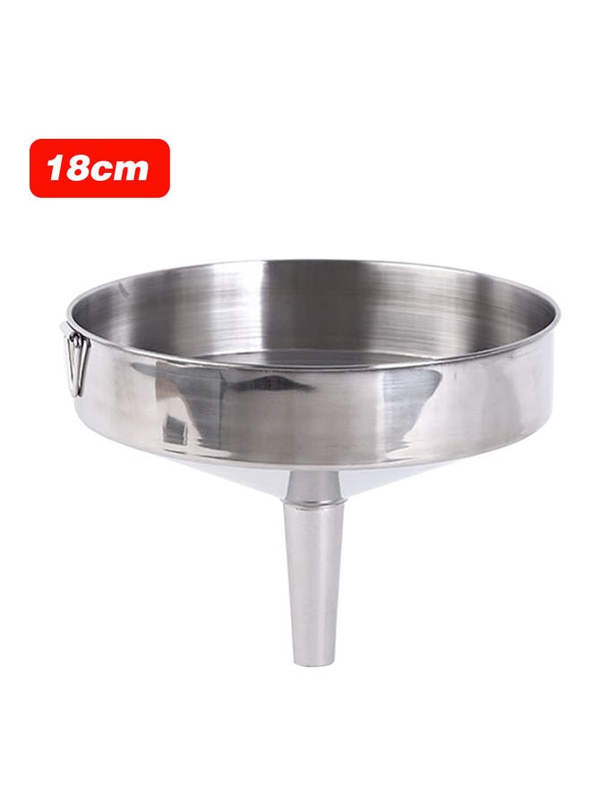 Stainless Steel Funnel Tool Silver