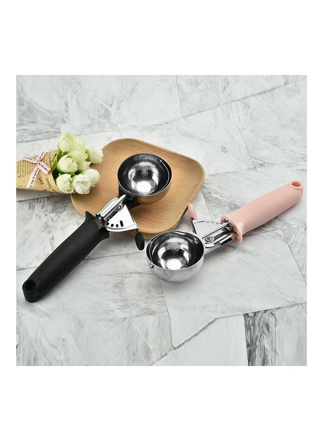Stainless Steel Kitchen Tools Fruit Scooper Pink