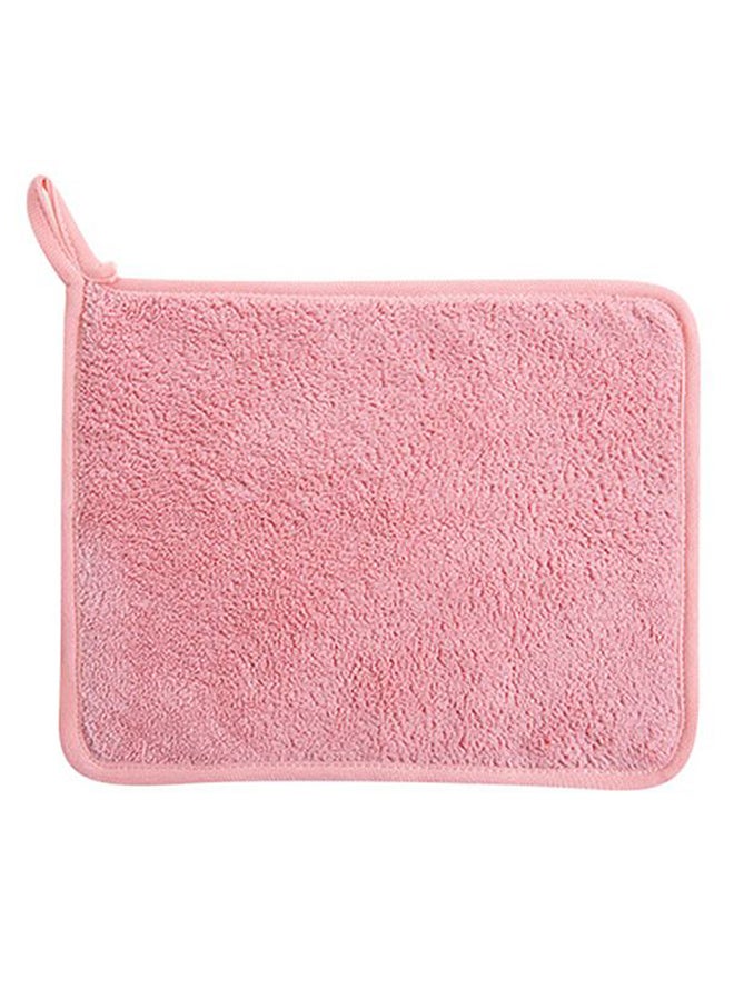 Kitchen Dish Cleaning Towel Dark Pink 25 x 21centimeter