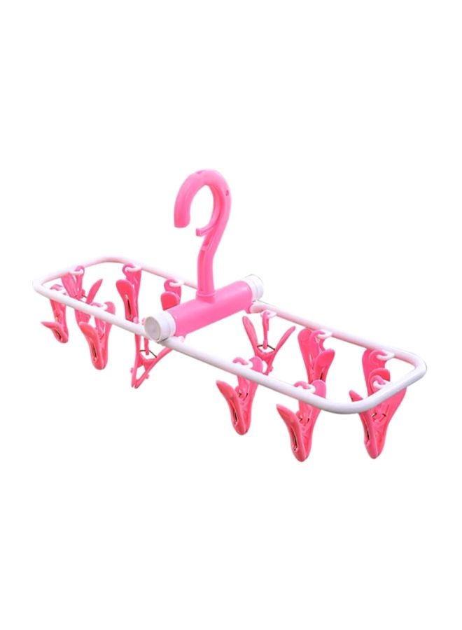 12-Piece Folding Hanger Set Assorted