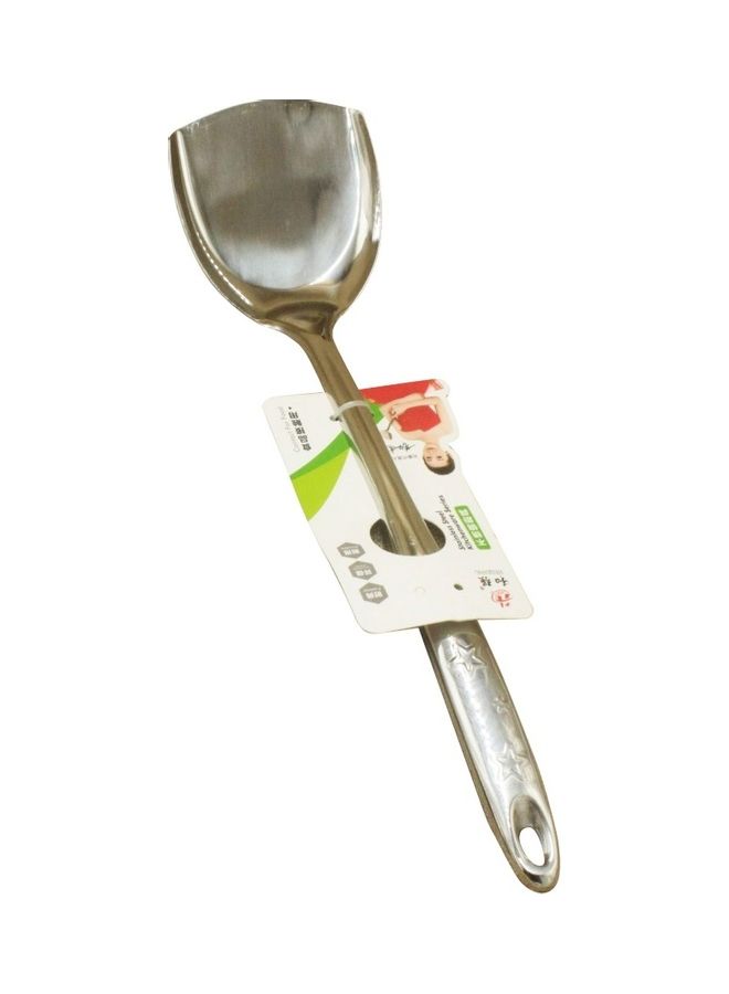 Portable Stainless Steel Turner Silver