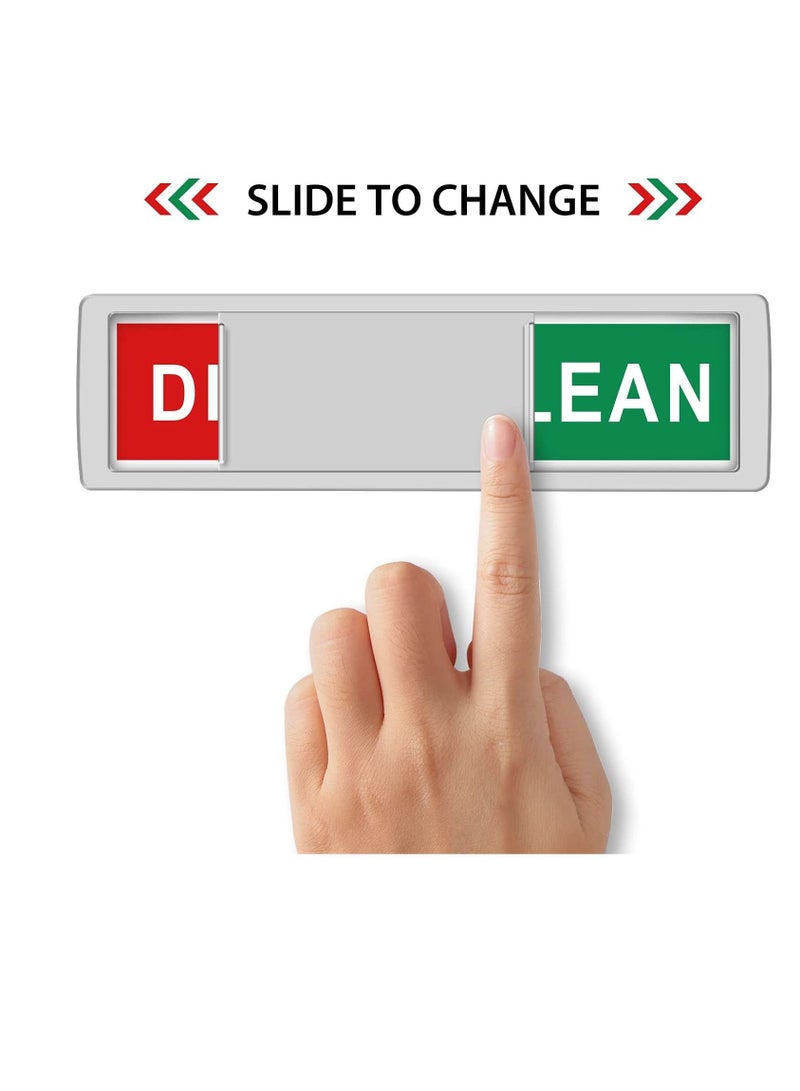 Dishwasher Clean Dirty Magnet Sign, Clean Dirty Magnet for Dishwasher Upgrade Super Strong Magnet