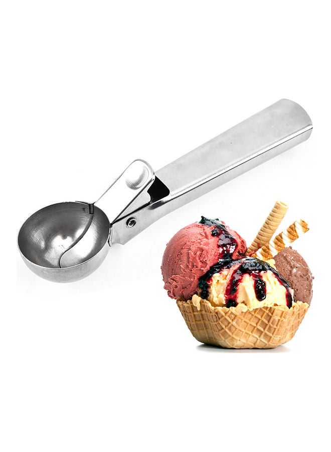 Ice Cream Scoop Silver