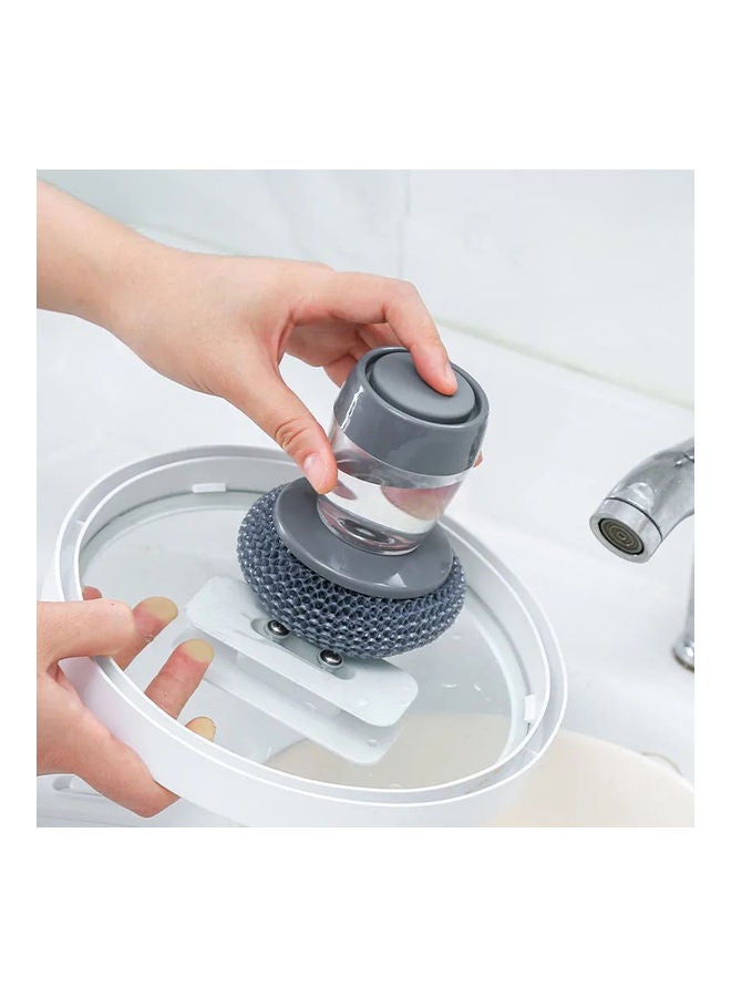 Multifunctional Palm Scrubber Grey/Clear