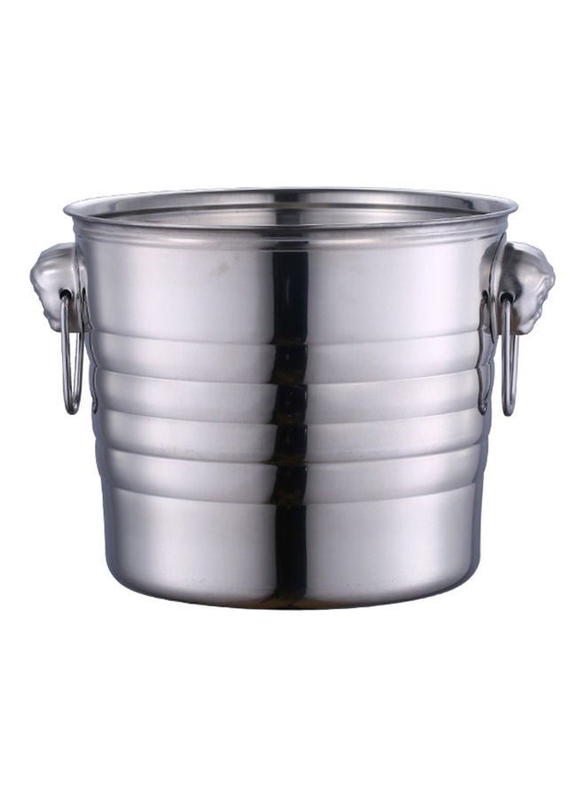 Stainless Steel Ice Bucket Silver