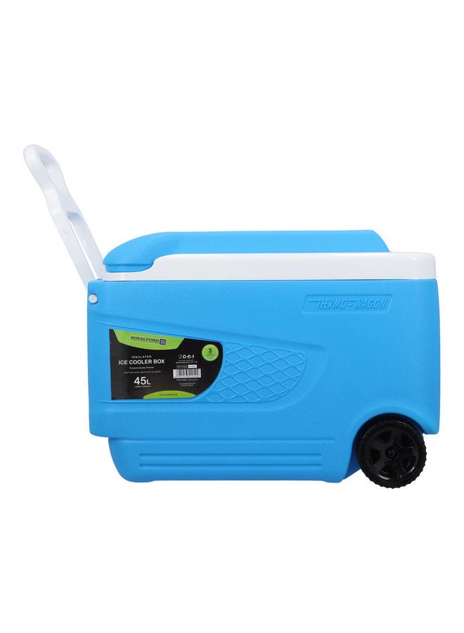 Trolley Ice Cooler Box Multicolour 58.5x35.7x42.3cm