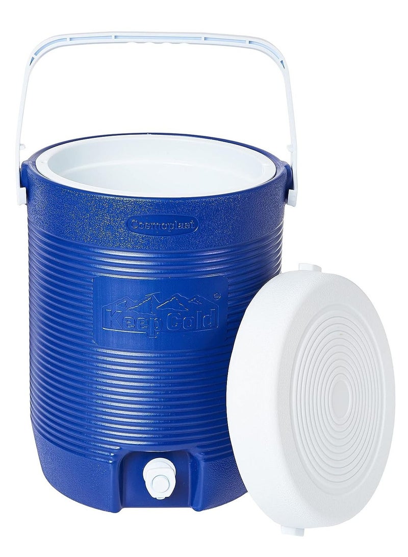 Cosmoplast-MFKCXX013BL Keep Cold Plastic Insulated Water Cooler Small 16.5 Liters