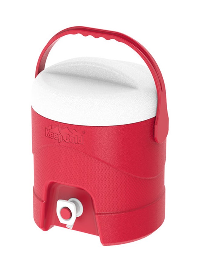 Keepcold Picnic Water Cooler Red 12.0Liters