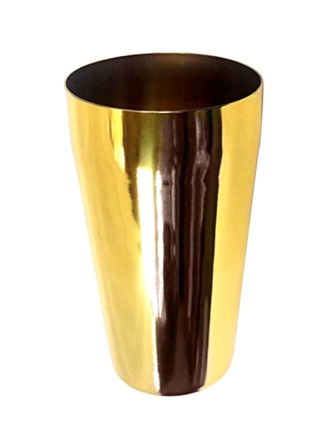 Stainless Steel Cocktail Mixing Shaker Tin Gold 9x15cm