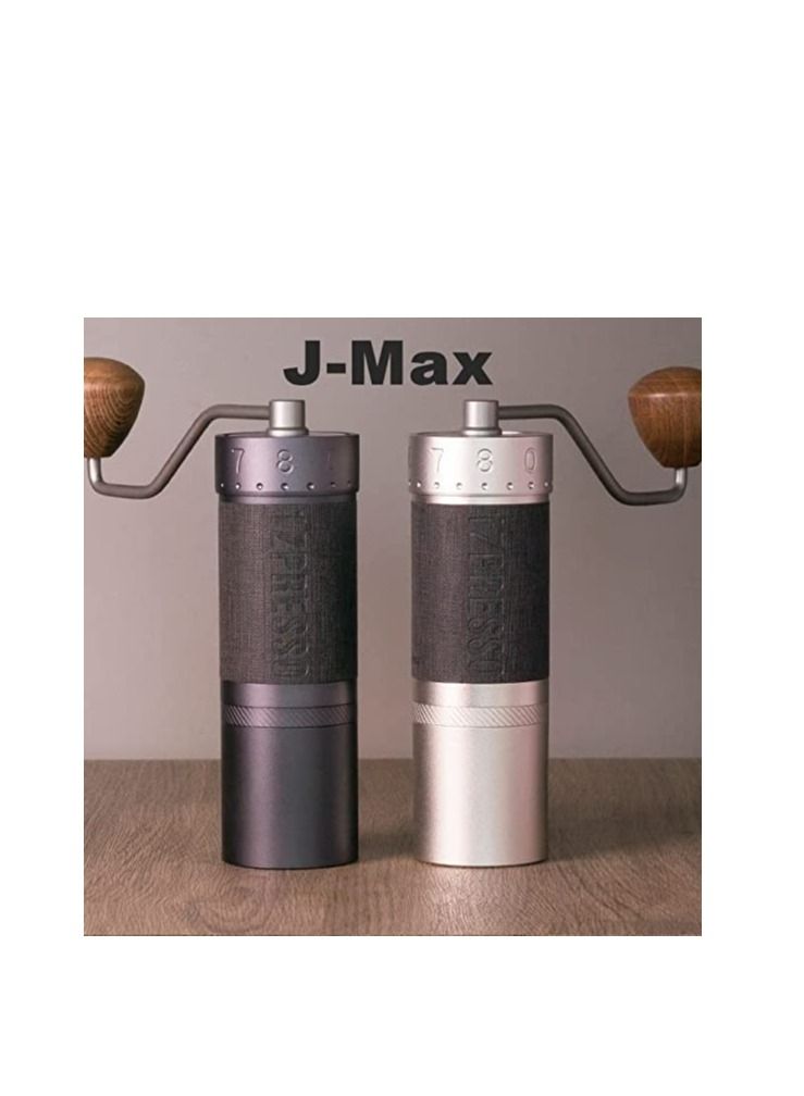 1Zpresso J MAX Manual Coffee Bean Grinder Silver