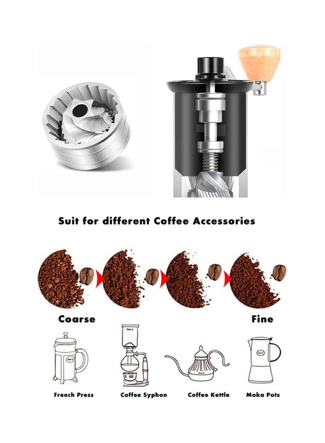 Manual Coffee Grinder Black