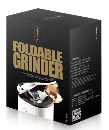 Adjustable Mini Manual Ceramic Coffee Grinder White/Brown 150ml
