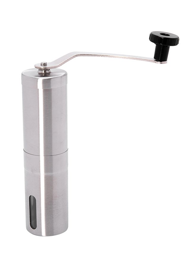Stainless Steel Coffee Grinder Silver 4.7x19.5cm