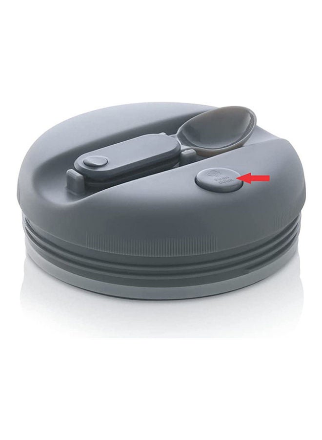 4 Layer Borosil Hot N Fresh Lunch Box Silver