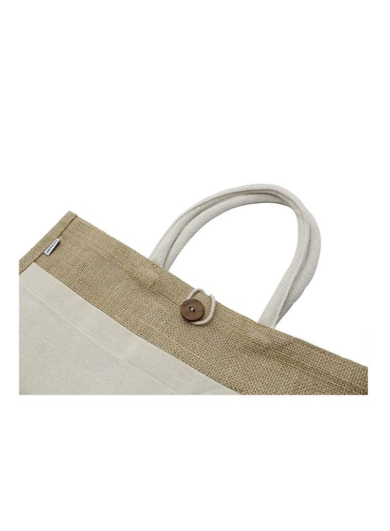 Jute bags with Canvas pocket printed for celebrating 51years of the UAE National day (Design 10)