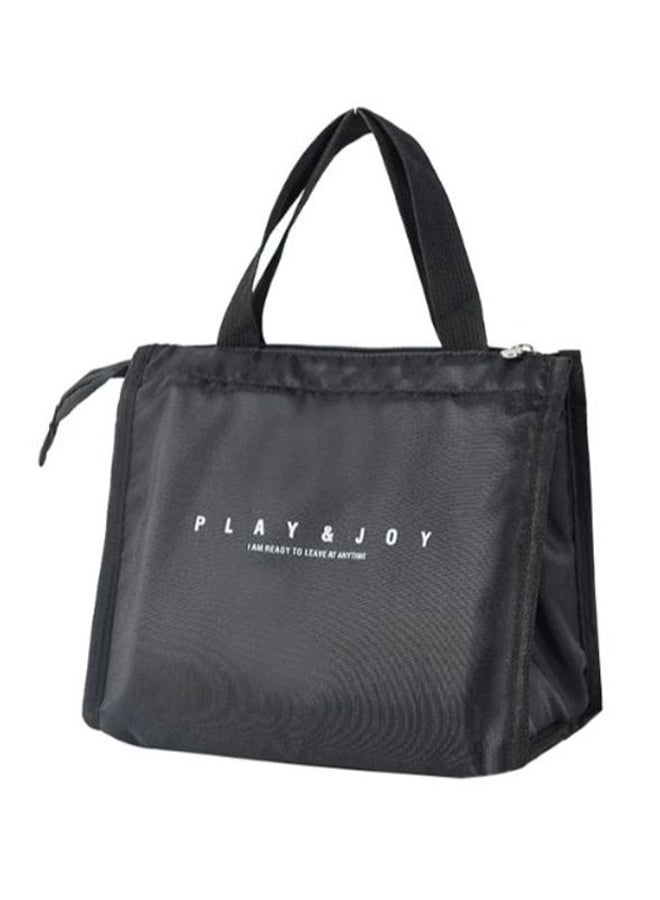 Thermal Lunch Bag Black/White