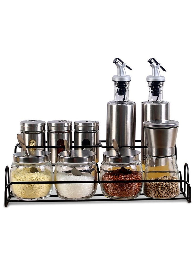 Stainless Steel Food Storage Canister Sets with Glass Visible Window & Airtight Lids,Food Storage Containers Grain Storage Tank