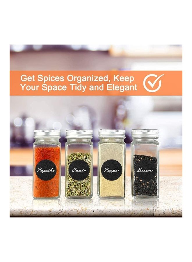 24-Piece Spice Jar And Accessory Set Multicolour 120ml