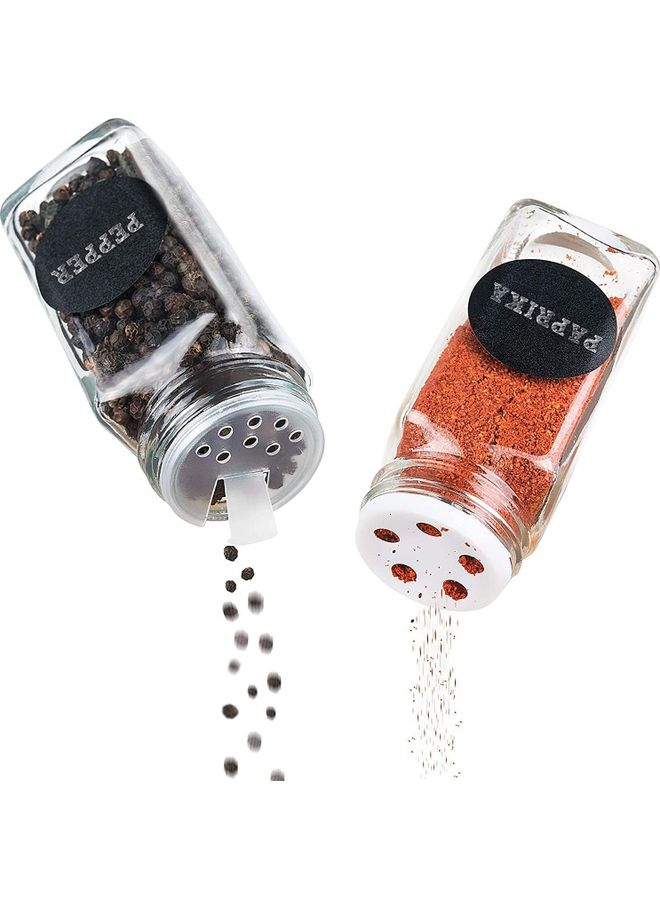 24-Piece Spice Jar And Accessory Set Multicolour 120ml