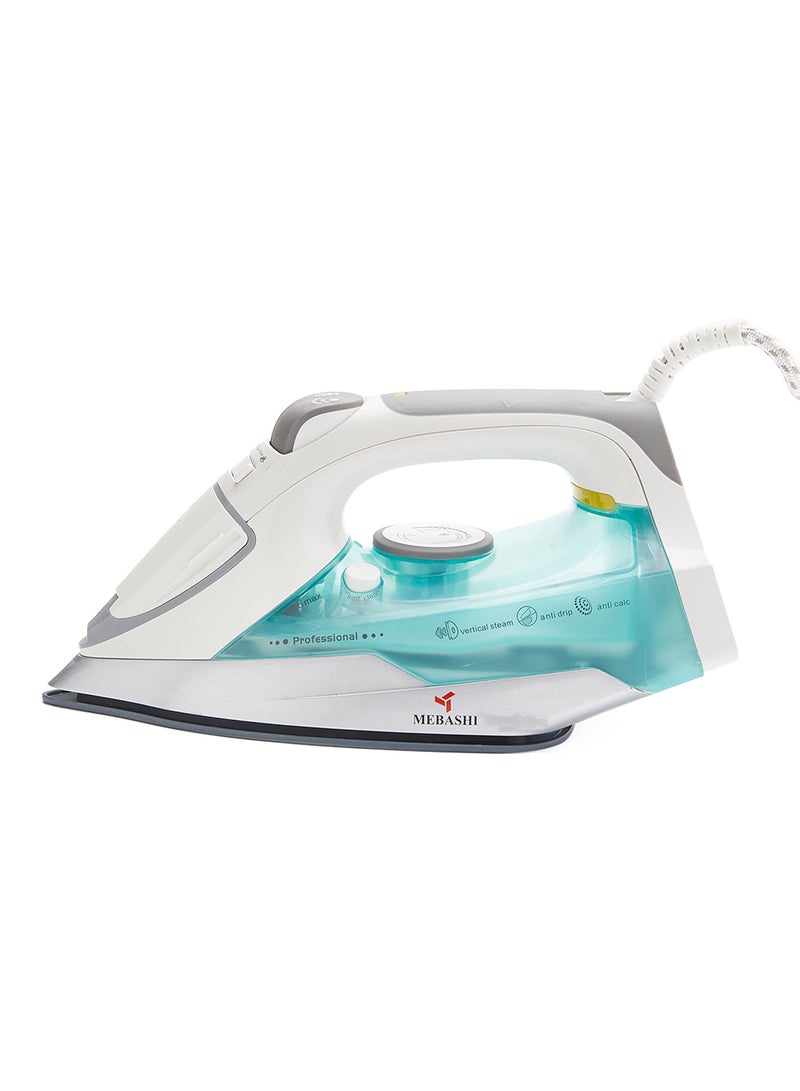 Steam Iron 2200W 2200.0 W ME-SIR5002 Blue/White/Grey