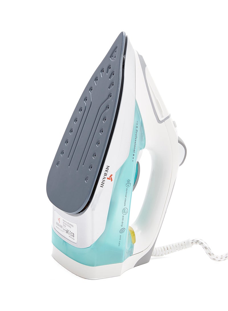 Steam Iron 2200W 2200.0 W ME-SIR5002 Blue/White/Grey