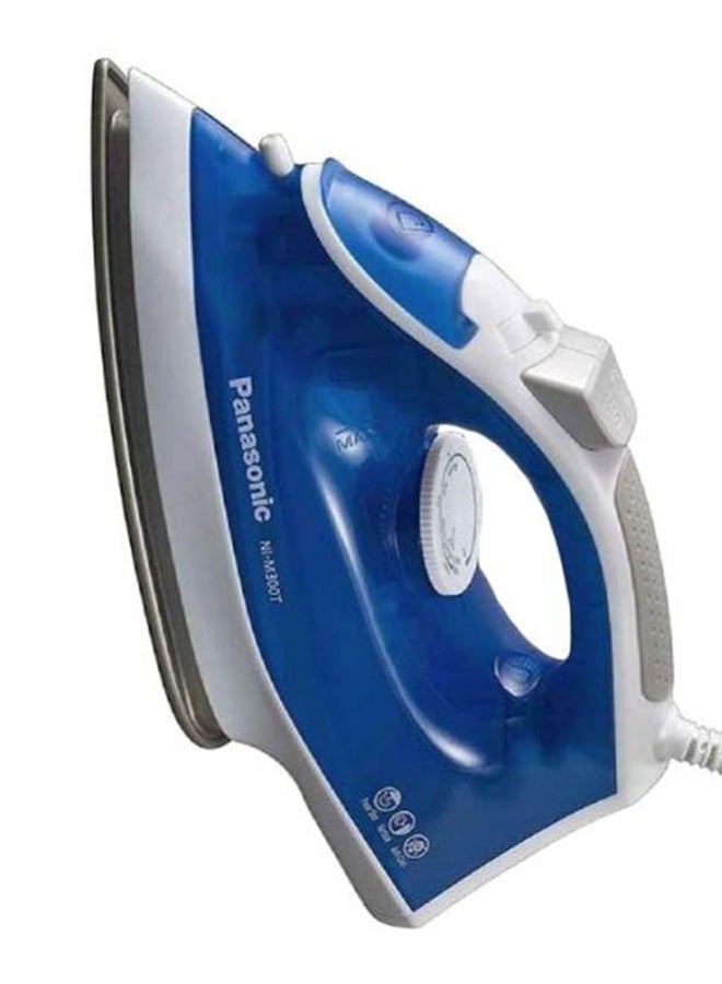 NI-M300T Steam Iron Titanium Coated Soleplate Garment Care - 1800 Watt NI-M300T Blue/White