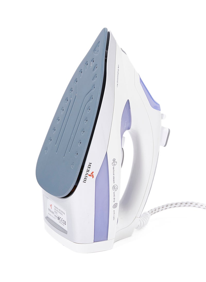 Steam Iron 2000W 2000.0 W ME-SIR 5008 White/Purple/Grey