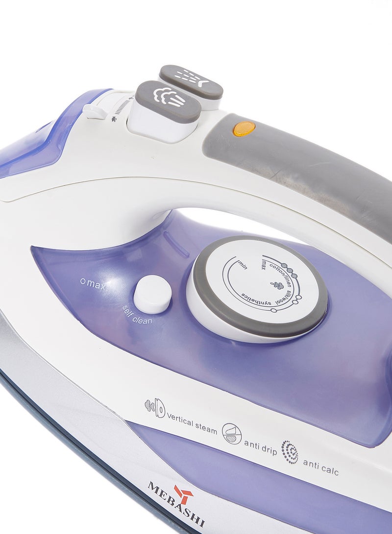 Steam Iron 2000W 2000.0 W ME-SIR 5008 White/Purple/Grey