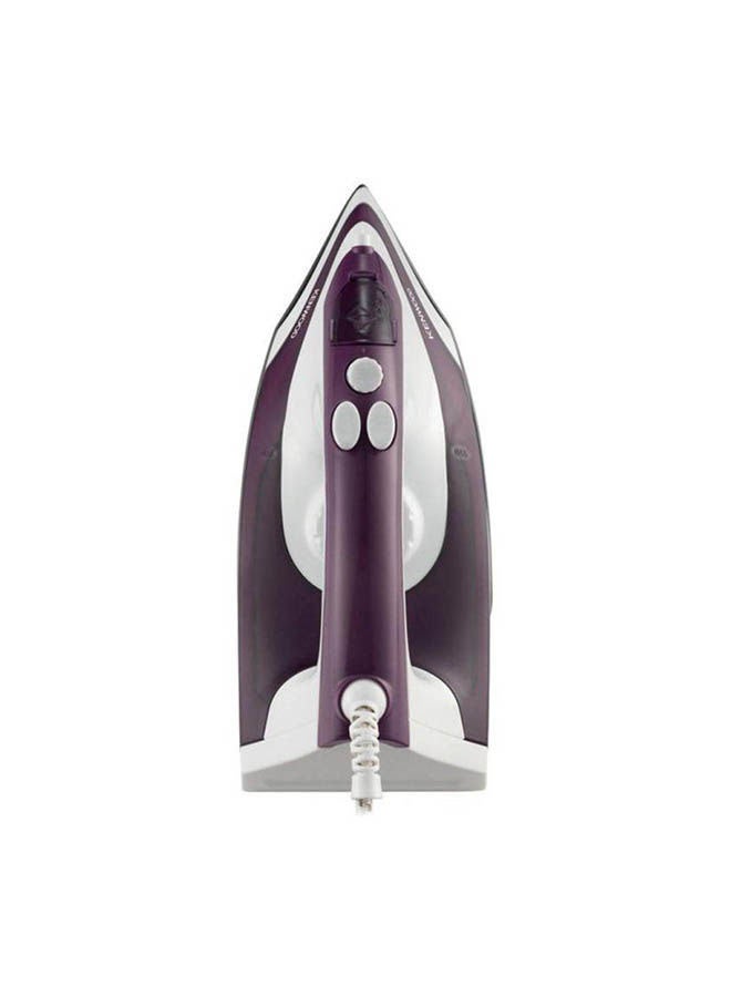 Steam iron, Non Stick Soleplate, Self Clean Function, Water Spray, 120G Steam Shot, 250 ml 2000 W STP40.000WP Purple/White
