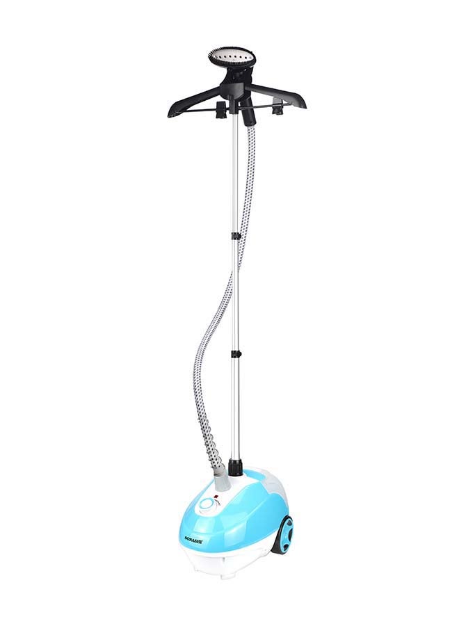 Garment Steamer - Suitable for All Fabrics | Automatic Re-Start and Double Safety System | Big Water Tank 1.3L with Overheat Protection | Continuous Working 40 MINs 1.3 L 1700 W SGS-321 Blue