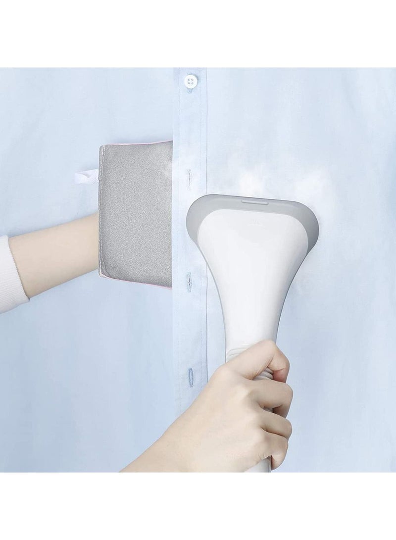 Garment Steamer Ironing Glove, Waterproof Anti Steam Mitt with Finger Loop, Complete Care Protective Steaming Mitt, Heat Resistant Gloves for Clothes Steamers