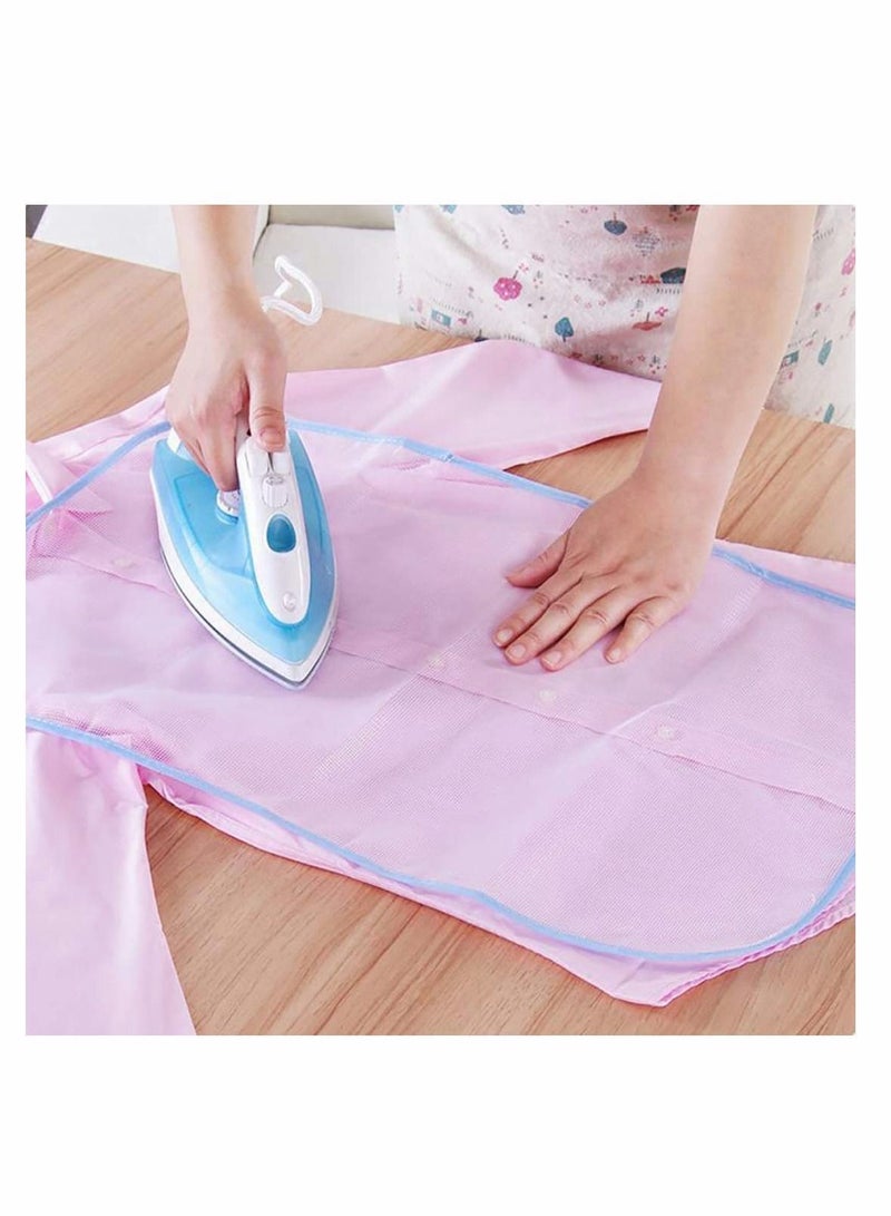 Protective Ironing Mesh, 5 Pcs Heat Resistant Cloth Insulation Pad Home Mat, for Scorch-Saving Protector