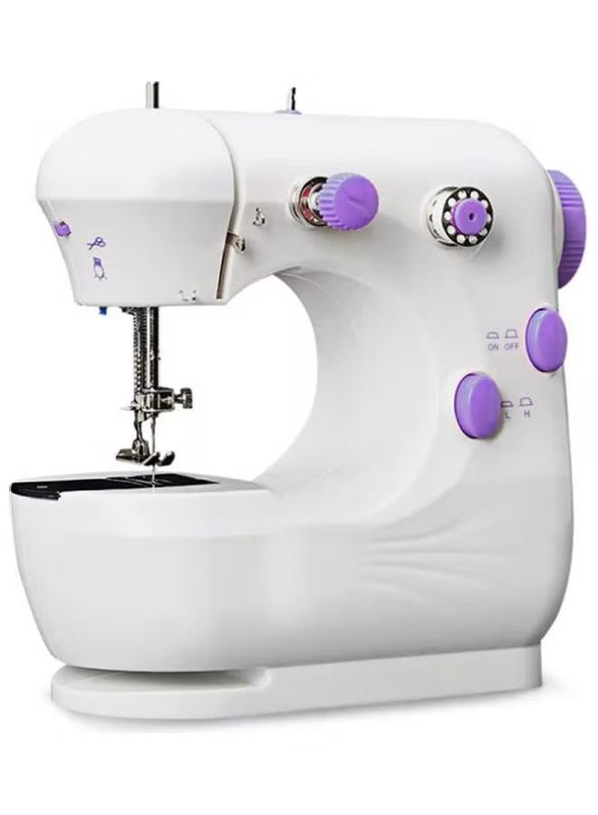 Electric Small Tailoring Machine NC-H589 Purple/White