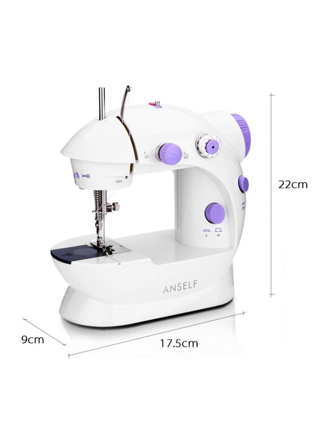 Electric Sewing Machine H16669UK White/Purple