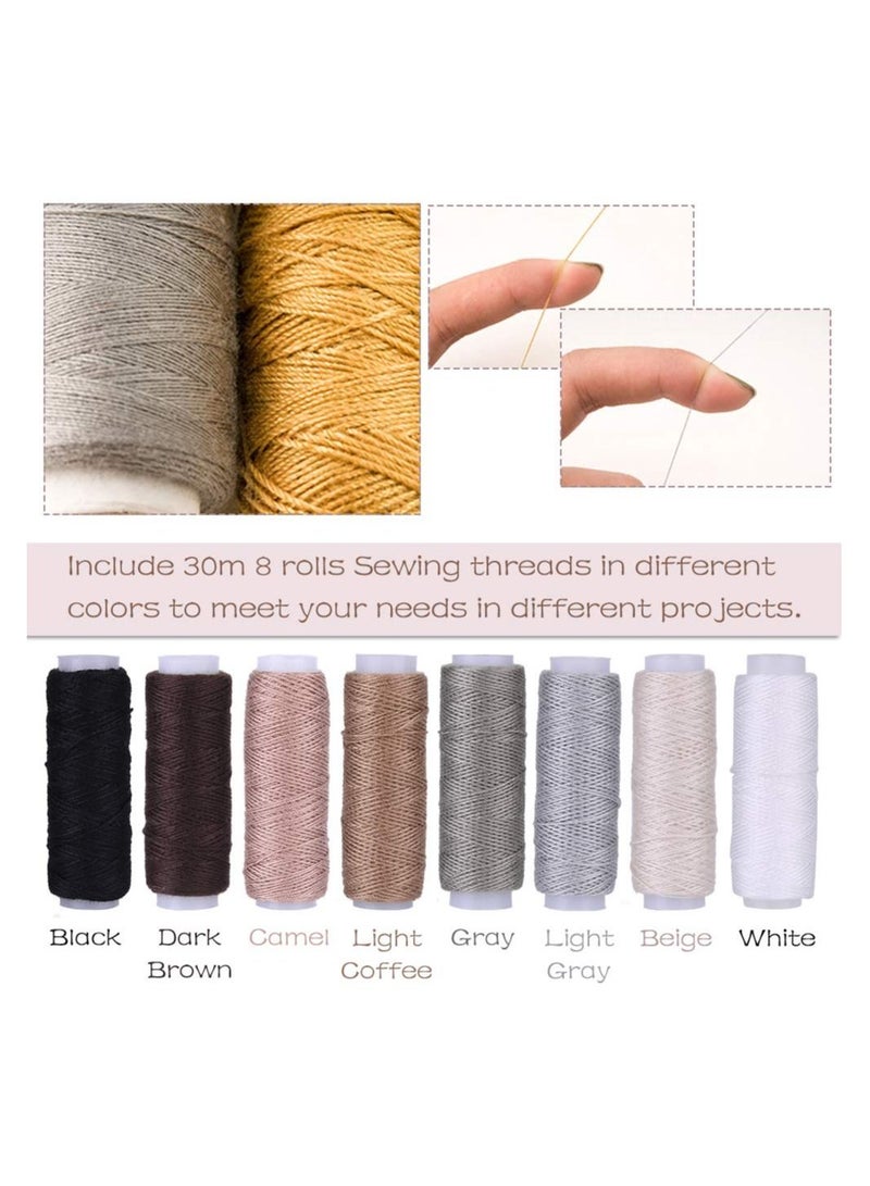 SYOSI Embroidery Patterns Punch Needle Kit Craft Tool Embroidery Pen Set Multi Color