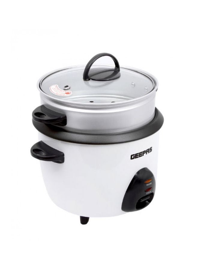 Electric Rice Cooker 1.0 L 400.0 W GRC4325 White/Black/Clear