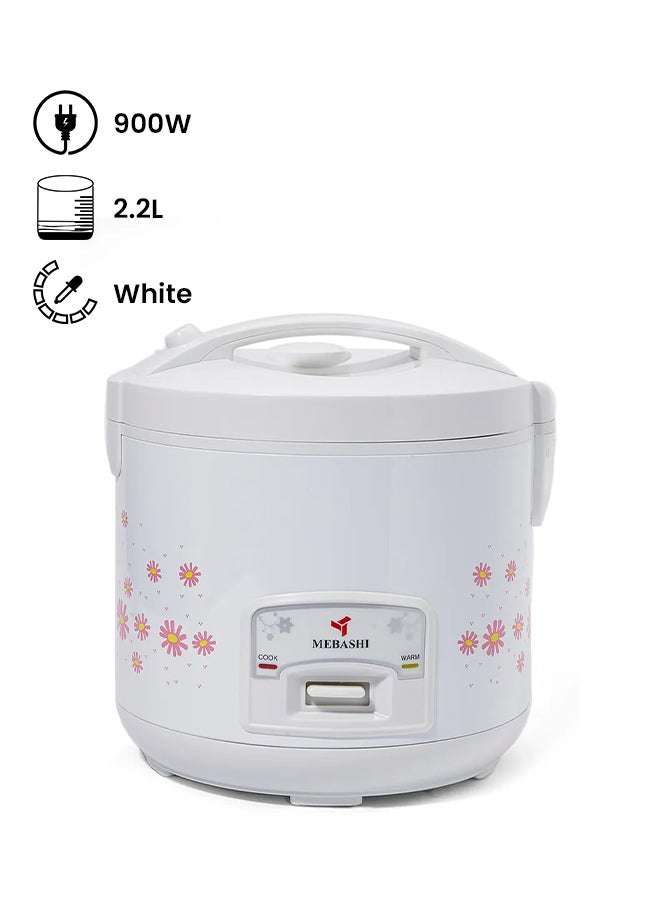 Electric Rice Cooker ME-RC722 White