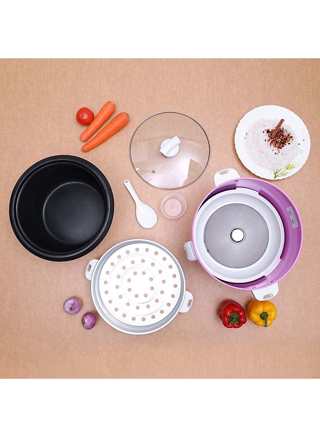 3-In-1 Portable Rice Cooker 3 L 1000 W OMRC2183H White/Grey