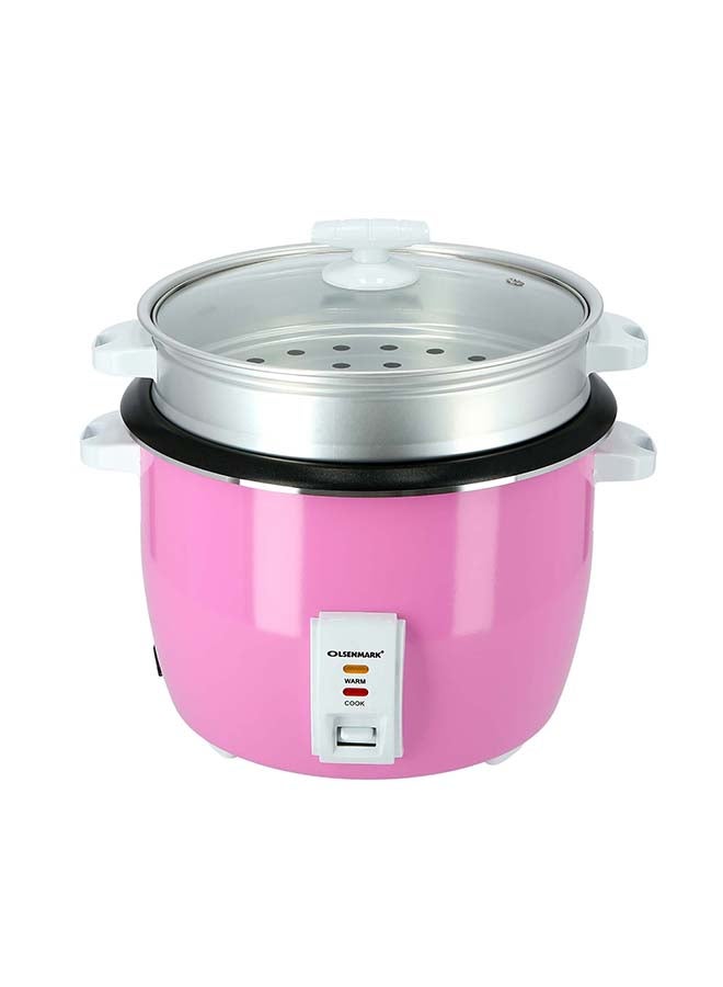 3-In-1 Portable Rice Cooker 3 L 1000 W OMRC2183H White/Grey