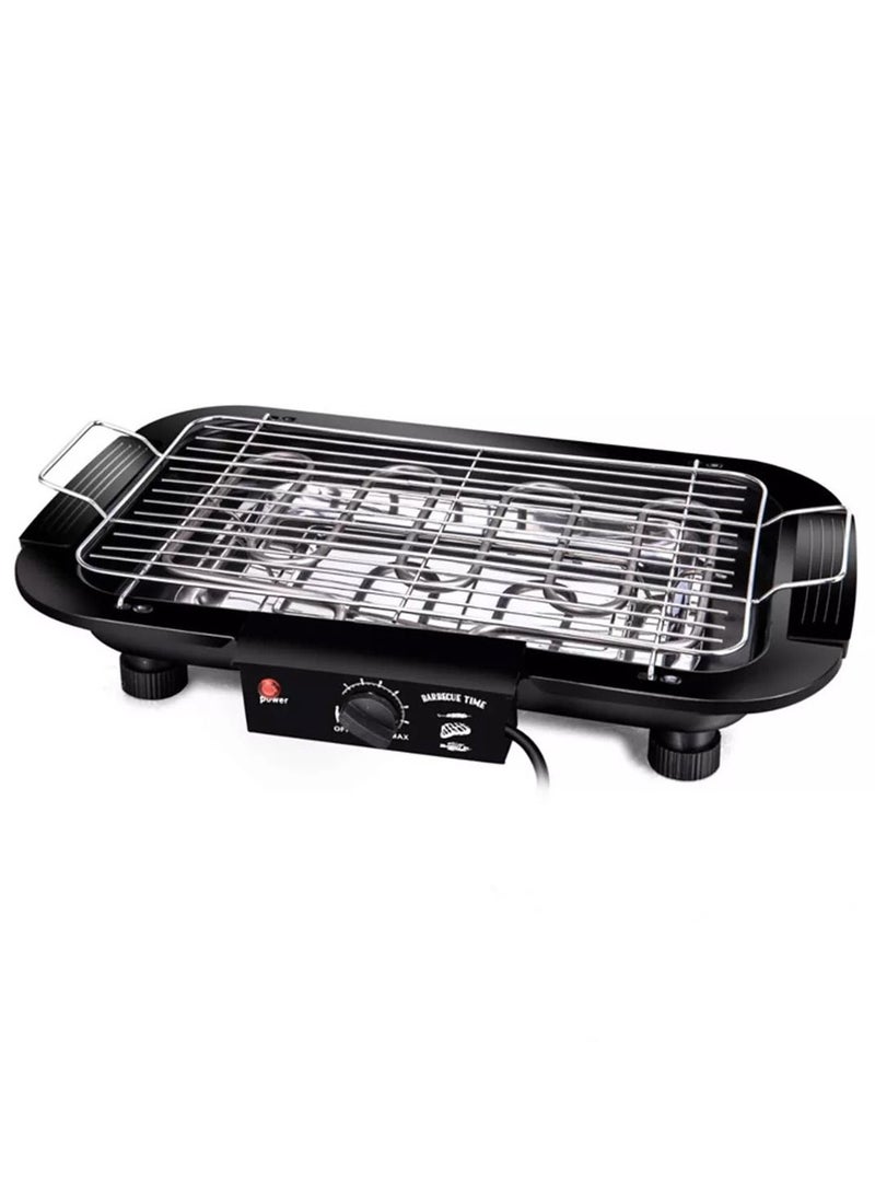 Smokeless Electric Pan Grill 230V BBQ Stove Non-Stick Electric Griddle Barbecue Temperature Control Portable for Home Outdoor