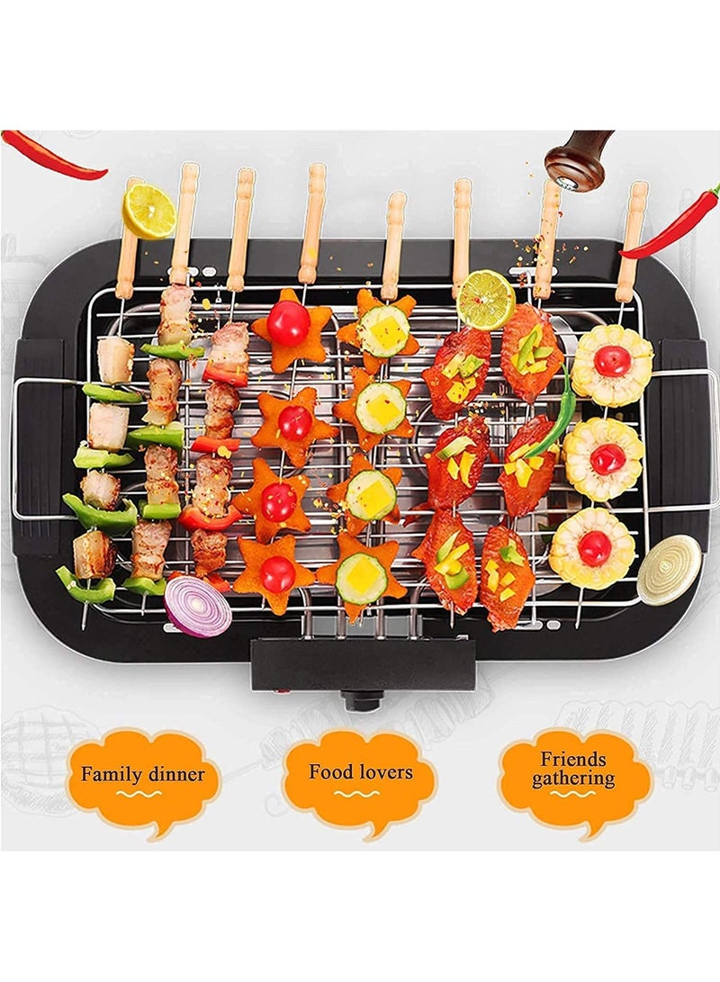 Electric Barbeque Grill Electronic PAN with Power Indicator Light - BBQ Grill Tandoori Maker