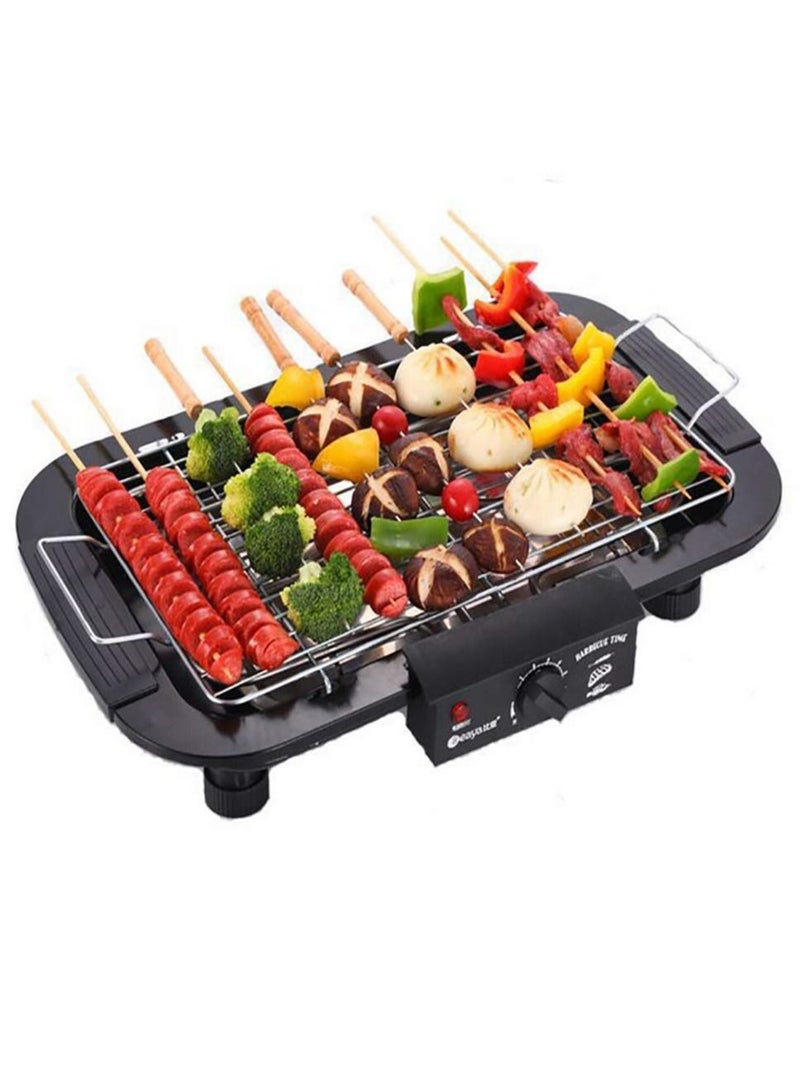 Electric Barbeque Grill Electronic PAN with Power Indicator Light - BBQ Grill Tandoori Maker