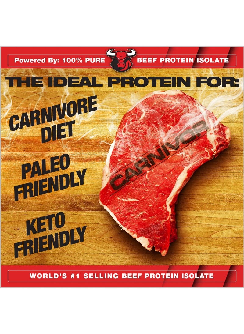 Carnivore Bioengineered Beef Protein Isolate Fruit Punch Flavor 4 Lb.