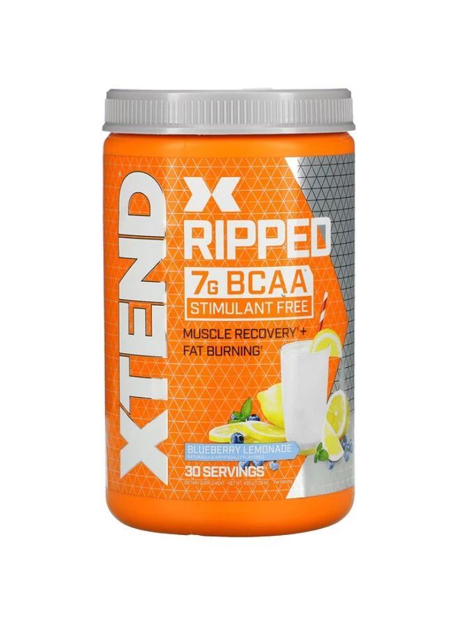 Xtend Ripped 7G BCAAs Blueberry Lemonade 1.09 lbs (495 g)