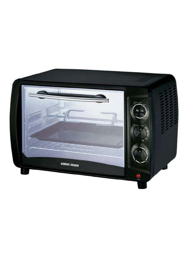 Double Glass Toaster Oven 35 L 1500 W TRO55-B5 Black